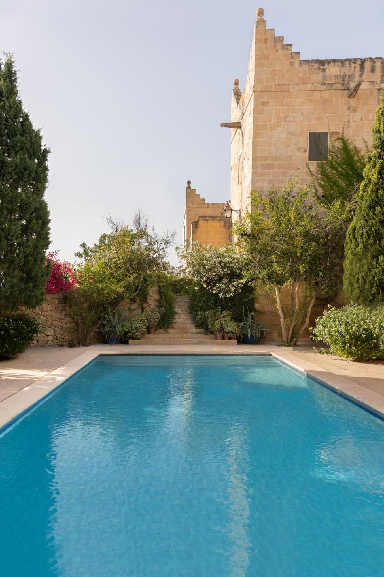 Casa San Rocco - Luxurious Grand 18Th C. Palace With Gardens & Pool Hal Ghaxiak Exterior photo